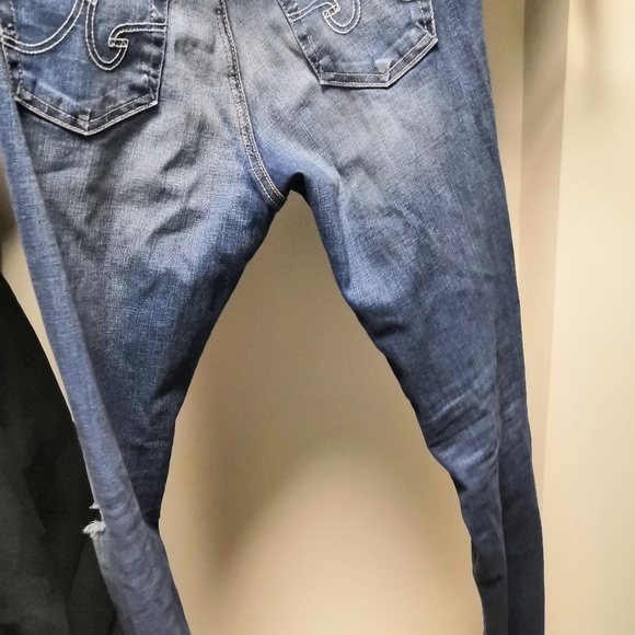 AG Raw Hem Legging Ankle Jeans - Picture 7 of 8